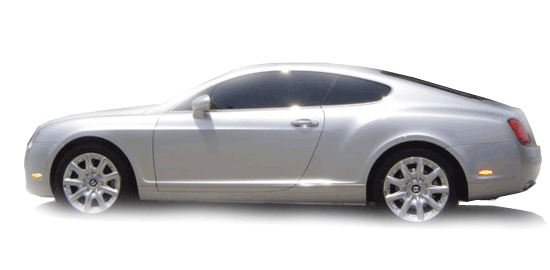 Bentley Continental Silver Side