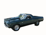 1969 El Camino Black
