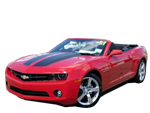 Convertible Camaro Red