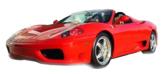 Ferrari 360 red