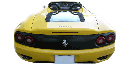 Ferrari 360 back