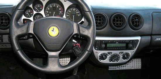 Ferrari 360 interior