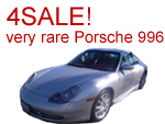 Porsche Carrera 996 Silver Coupe