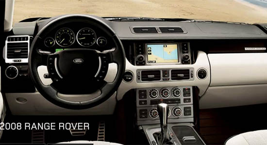 2008 Range Rover Interior