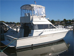 Salvaged Power Boat for Sale
